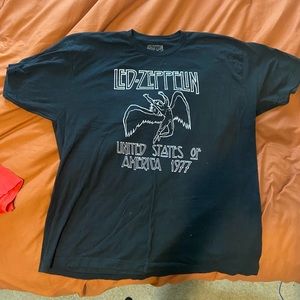 Pac sun Led Zeppelin Graphic Band Tee